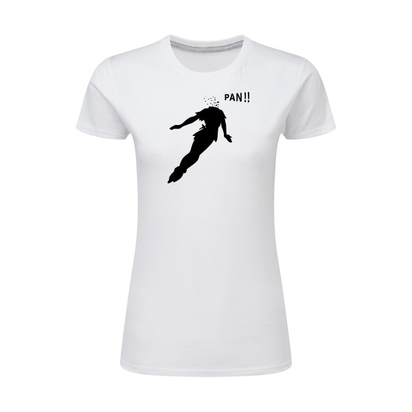 Peter -T-shirt femme léger humour noir Femme -SG - Ladies -thème humour noir -