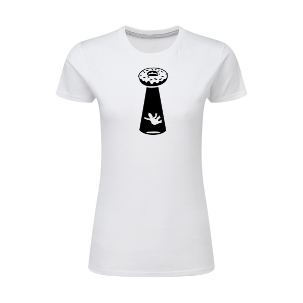Donut Ovni - T-shirt femme léger geek-SG - Ladies