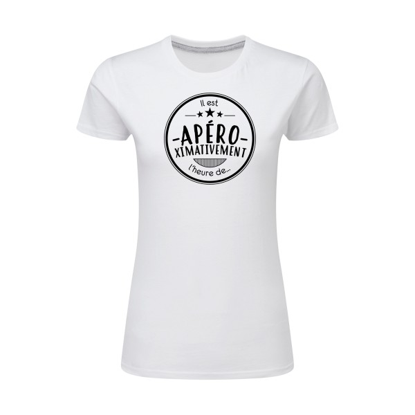 T-shirt femme léger - SG - Ladies - Apéro
