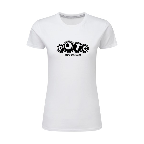 T-shirt femme léger original Femme  - Poto - 
