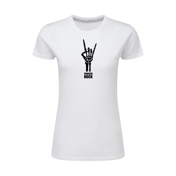 Forever Rock !!! - SG - Ladies Femme - T-shirt femme léger musique - thème rock  -