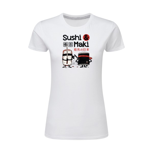 Sushi et Maki-SG - Ladies - T-shirts et sweats originaux -