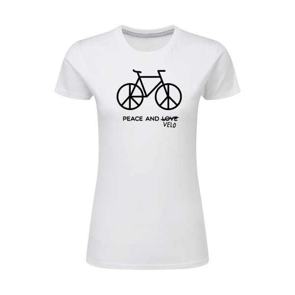- T-shirt femme léger velo humour - SG - Ladies- rueduteeshirt.com
