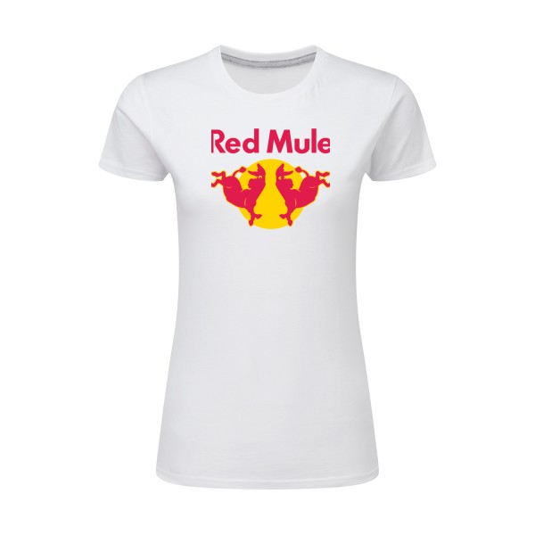 Red Mule-Tee shirt Parodie - Modèle T-shirt femme léger -SG - Ladies