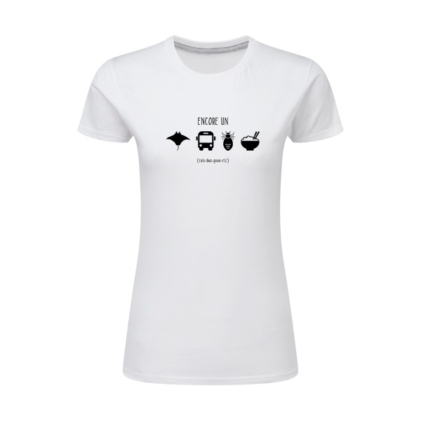 REBUS- T shirt rigolo- modèle SG - Ladies - 