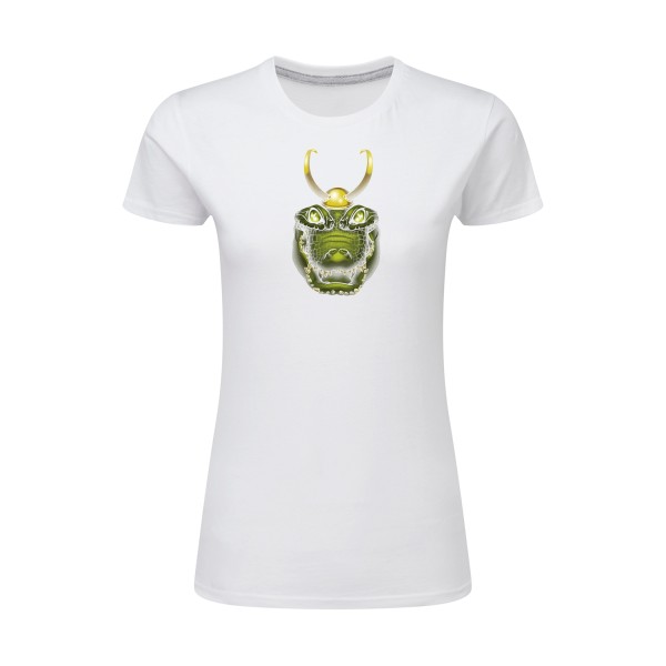 Alligator smile - T-shirt femme léger animaux -SG - Ladies