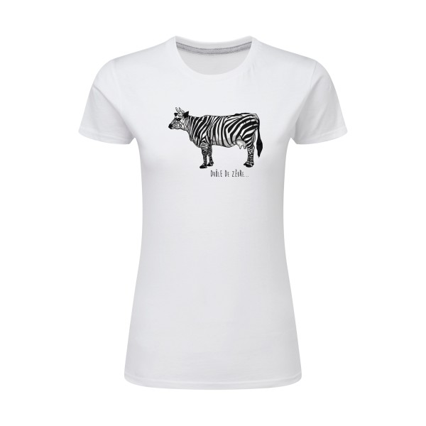 drole de zebre- Tee shirts originaux Femme - modèle SG - Ladies -
