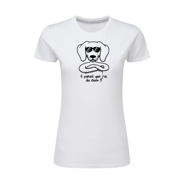 T-shirt rigolo chien - Avoir du chien -