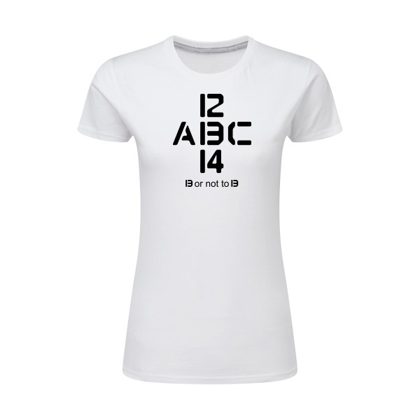 T-shirt femme léger Femme original - B or not to B - 