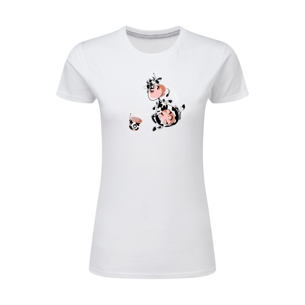 T-shirt femme léger original Femme  - The WifiPower - 