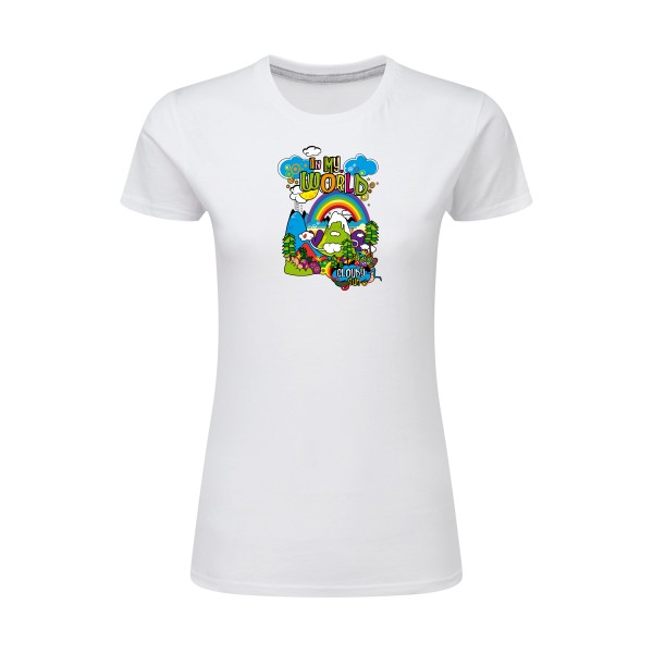 T-shirt femme léger - SG - Ladies - In my world