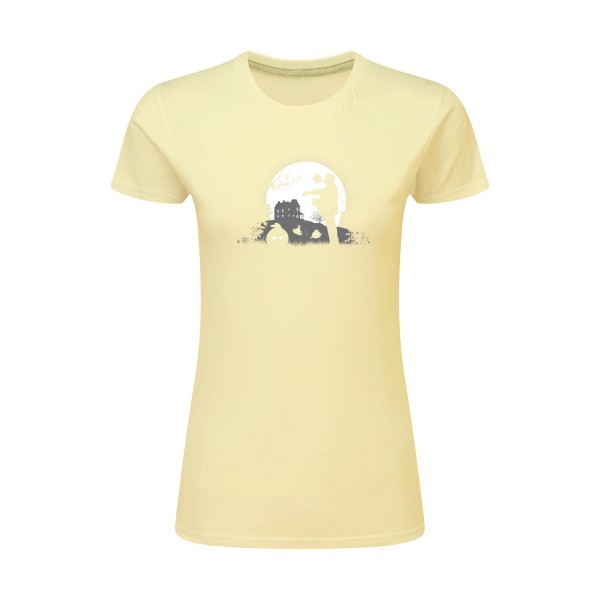 angry hitch2 - T-shirt femme léger original Femme  -SG - Ladies - Thème original et vintage -