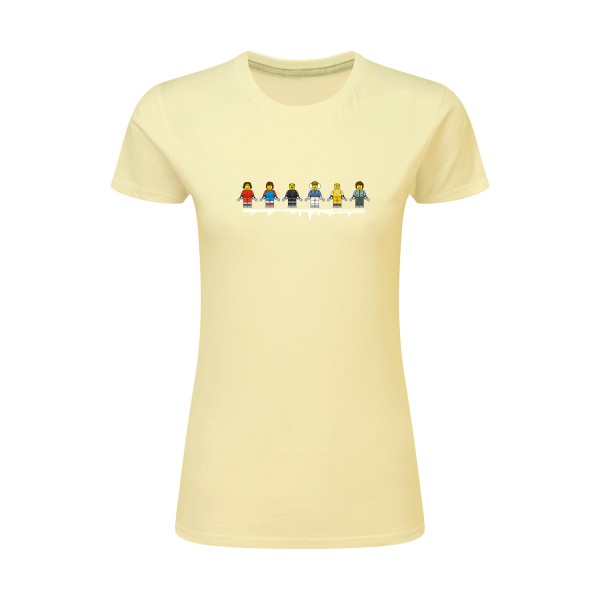 Massif de la Touffe 1978 - T-shirt femme léger humour velo -SG - Ladies
