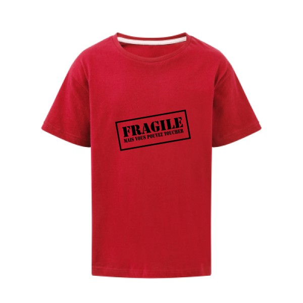 FRAGILE - Tee shirt Enfant a message - SG - Kids