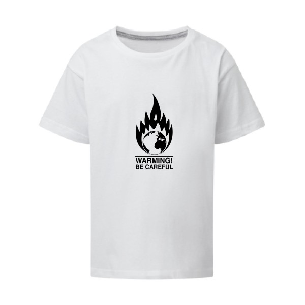 Global Warning - T-shirt enfant Enfant imprimé- SG - Kids - thème design imprimé -