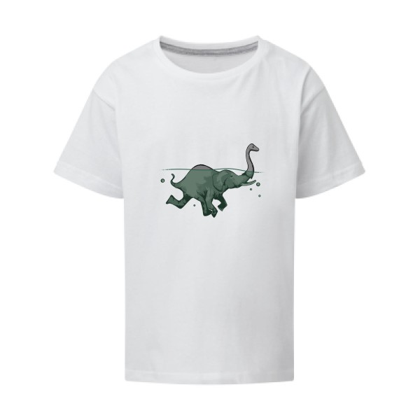 Loch Ness Attraction -T-shirt enfant geek original Enfant  -SG - Kids -Thème geek original -