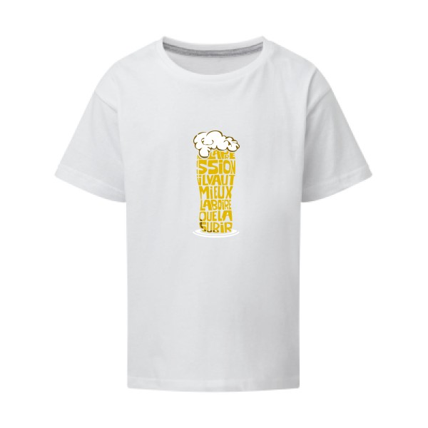La pression -T-shirt enfant humour alcool Enfant  -SG - Kids -Thème humour et alcool -