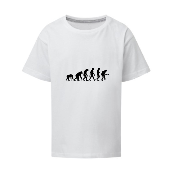 Rock Evolution - T shirt original Enfant - modèle SG - Kids - thème rock et vintage -