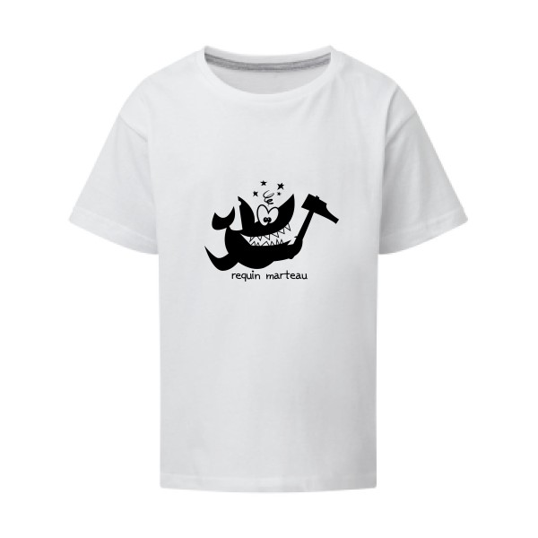 Requin marteau-T shirt marrant-SG - Kids