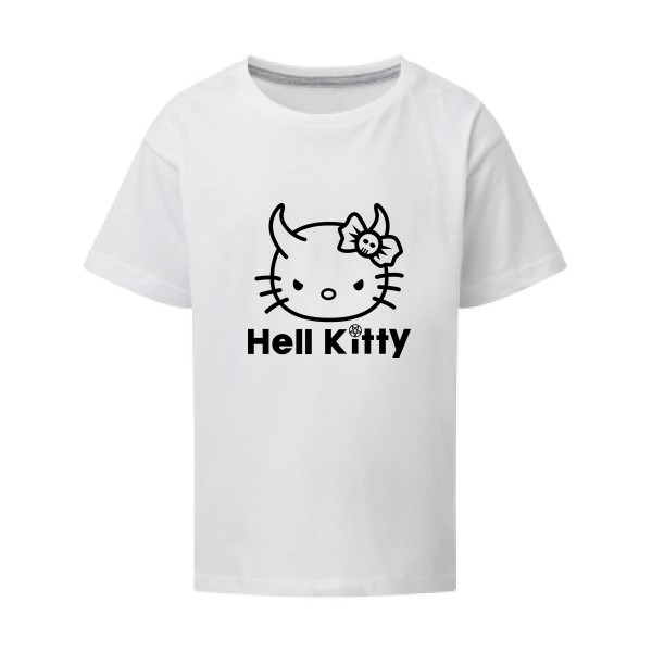 Hell Kitty - Tshirt rigolo-SG - Kids