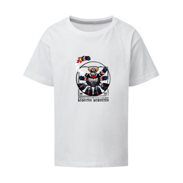 Robotus Robustus - T-shirt enfant rétro pour Enfant -modèle SG - Kids - thème parodie et vintage -