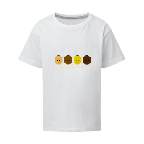libre et légo- T shirt Lego thème- modèle SG - Kids - 