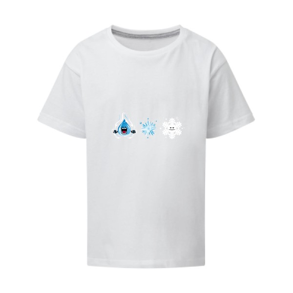SnowFlake - T-shirt enfant drôle Enfant  -SG - Kids - Thème original et drôle -