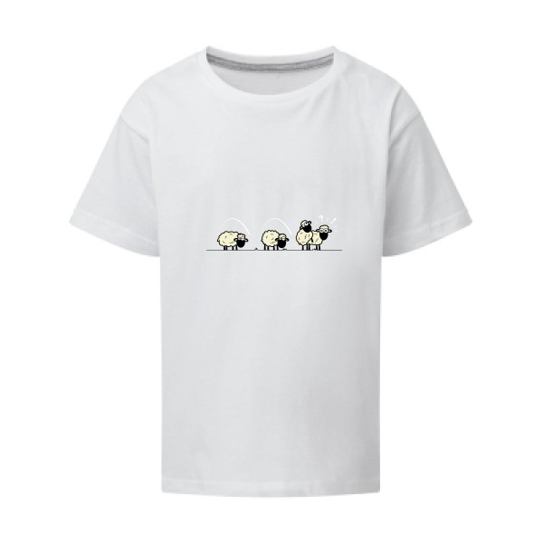 SAUTE MOUTON - T-shirt enfant Enfant comique- SG - Kids - thème humour potache