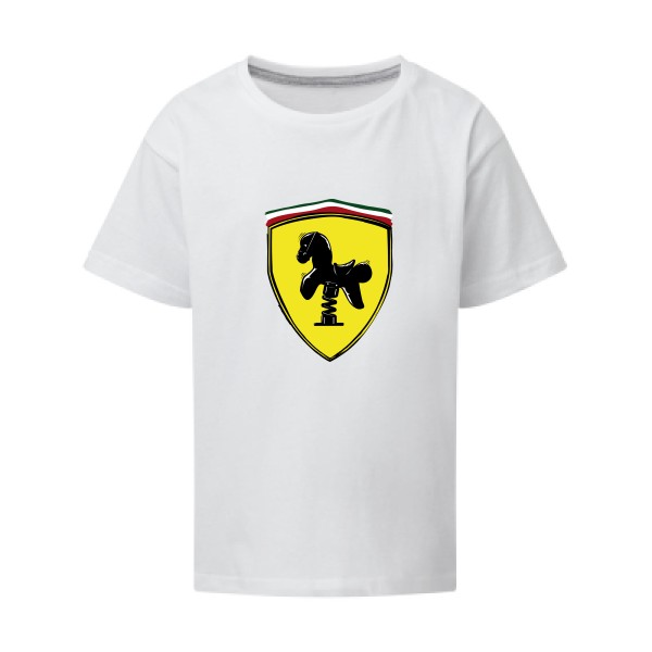 Ferrari -T-shirt enfant parodie pour Enfant -SG - Kids - thème  automobile - 