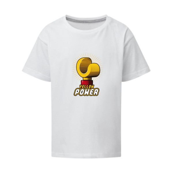 Yellow Power -T-shirt enfant parodie marque - SG - Kids
