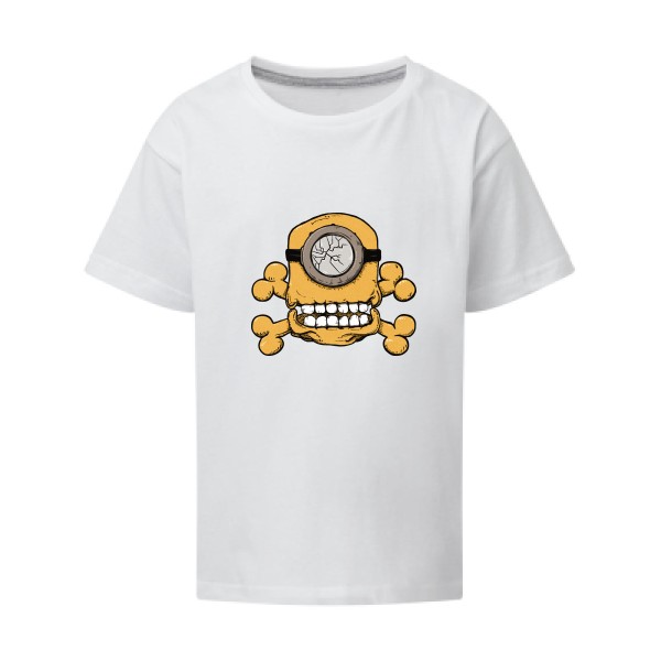 Minion Skull-T shirt minion drole - SG - Kids