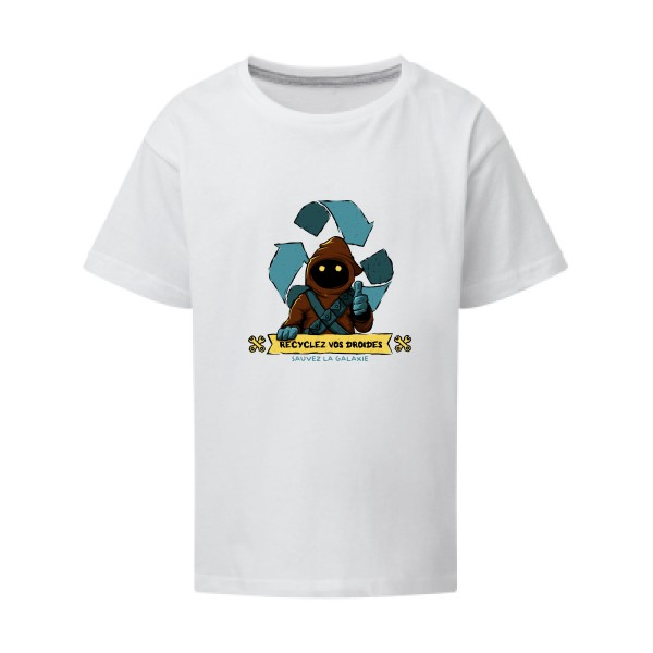 Sauvez la galaxie - T-shirt enfant parodie Enfant - modèle SG - Kids -thème humour et ecologie -