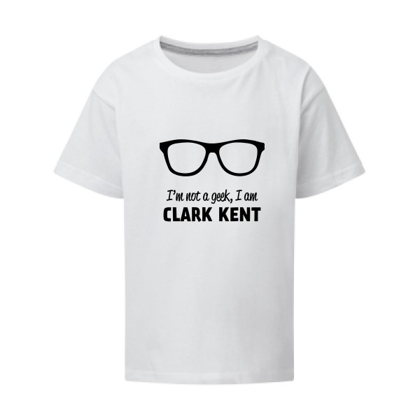 I am Clark Kent -T-shirt enfant superman pour un look vintage