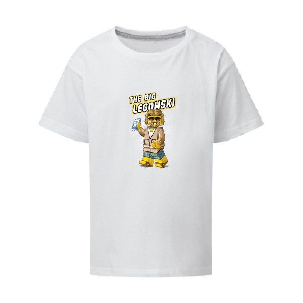 The big Legowski v3 - T-shirt enfant vintage  - modèle SG - Kids -thème parodie et cinéma -