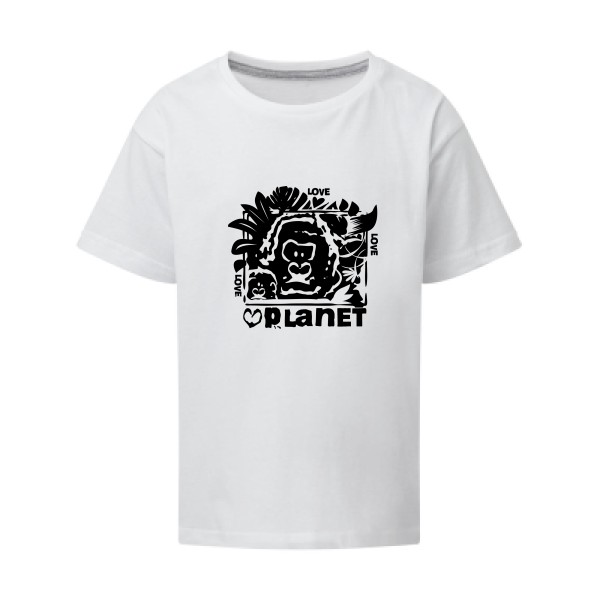 T-shirt enfant Enfant original - love planet - 