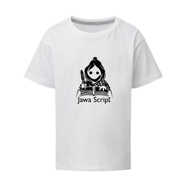 Jawa script-T-shirt enfant Geek - SG - Kids- Thème humour Geek - 