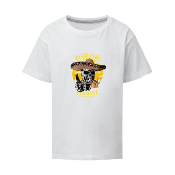 bibinator - T-shirt enfant alcool Enfant - modèle SG - Kids -thème parodie alcool -