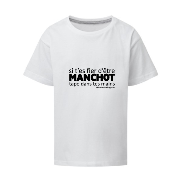 Manchot-T-shirt enfant drôle - SG - Kids- Thème humour - 