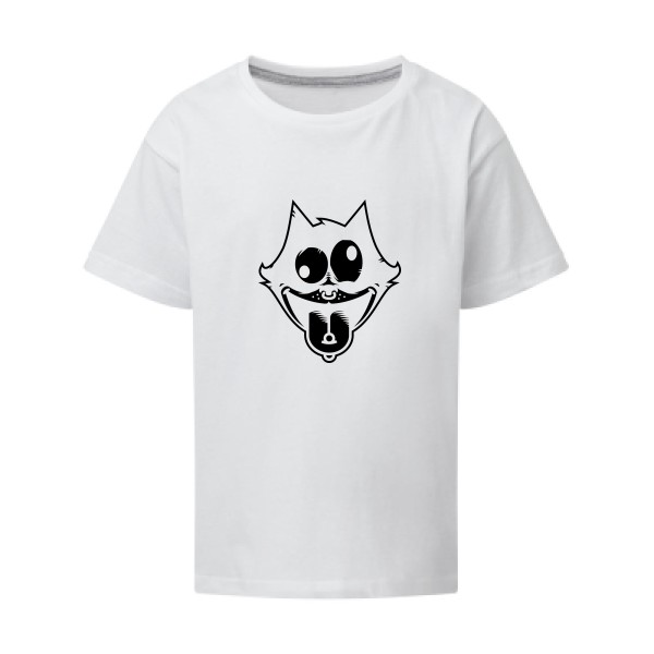 Freak the cat ! - T-shirt enfant - modèle SG - Kids -thème bd et dessins animés -