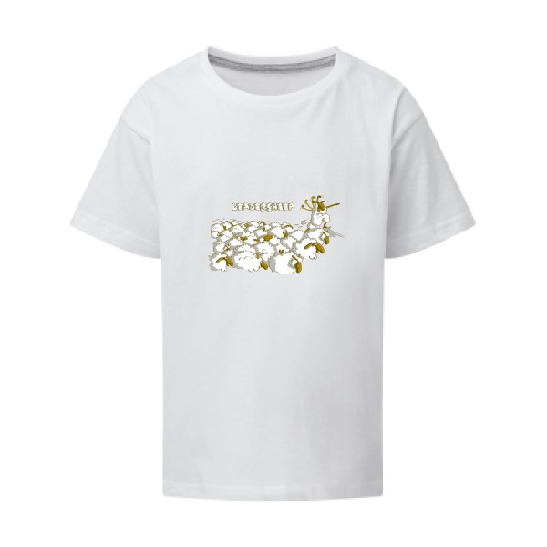 Leadersheep - T-shirt enfant humour francais Enfant  -SG - Kids - Thème humour et animaux-