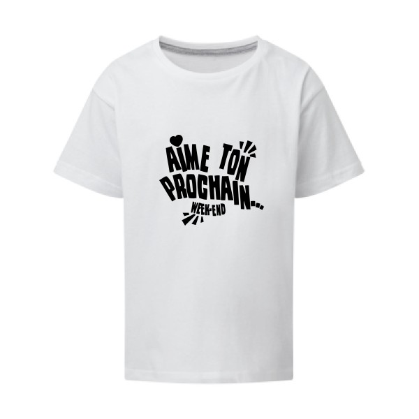 T-shirt enfant original Enfant  - Aime ton prochain ! - 