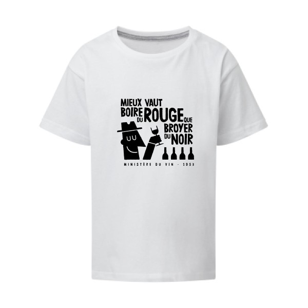 Mieux vaut - SG - Kids Enfant - T-shirt enfant à message - thème humour alcool -
