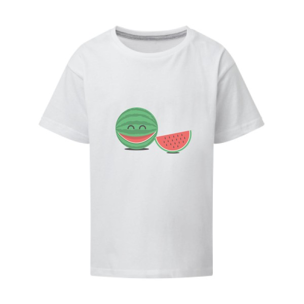 TRANCHE DE RIGOLADE -T-shirt enfant rigolo imprimé Enfant -SG - Kids -Thème humour enfantin -