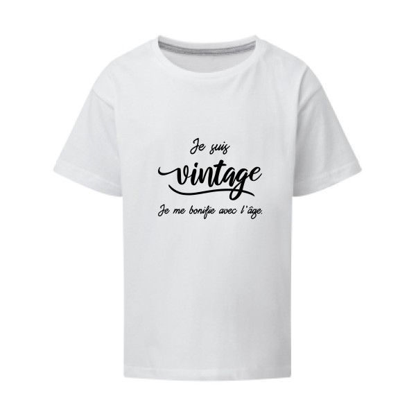 Je suis vintage  -T-shirt enfant vintage Enfant -SG - Kids -thème  rétro et vintage - 
