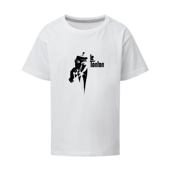 Le Tonton- t-shirt thème cinema- modèle SG - Kids - Lino ventura -
