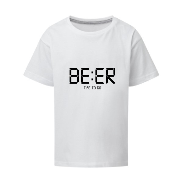 TIME TO GO T shirt biere -SG - Kids