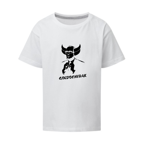 Goldochirak - T-shirt enfant amusant pour Enfant -modèle SG - Kids - thème parodie et politique -