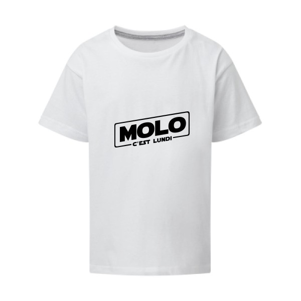Molo c'est lundi -T-shirt enfant Enfant original -SG - Kids -Thème original-