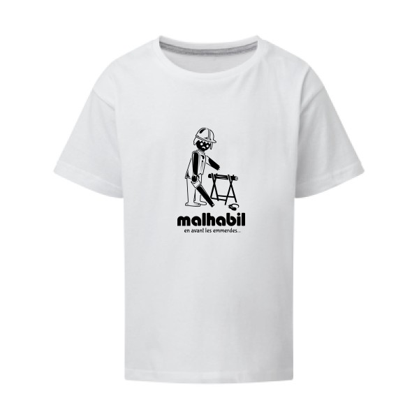 T-shirt enfant Enfant humour - Malhabil... - 