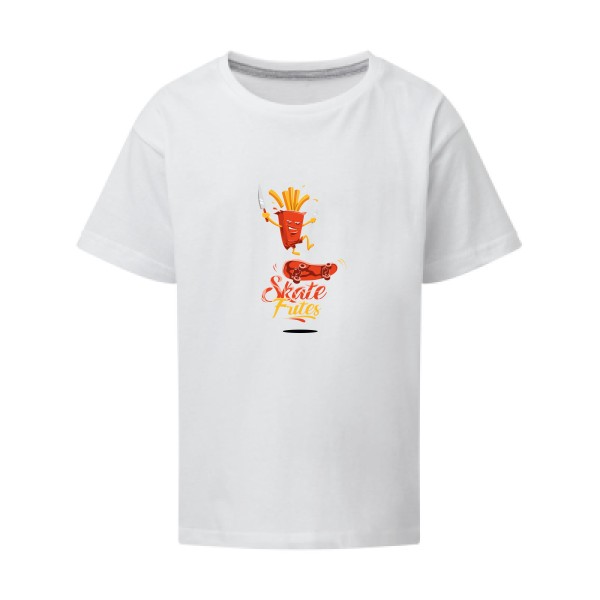 SKATE -T-shirt enfant geek  -SG - Kids -thème  humour  - 